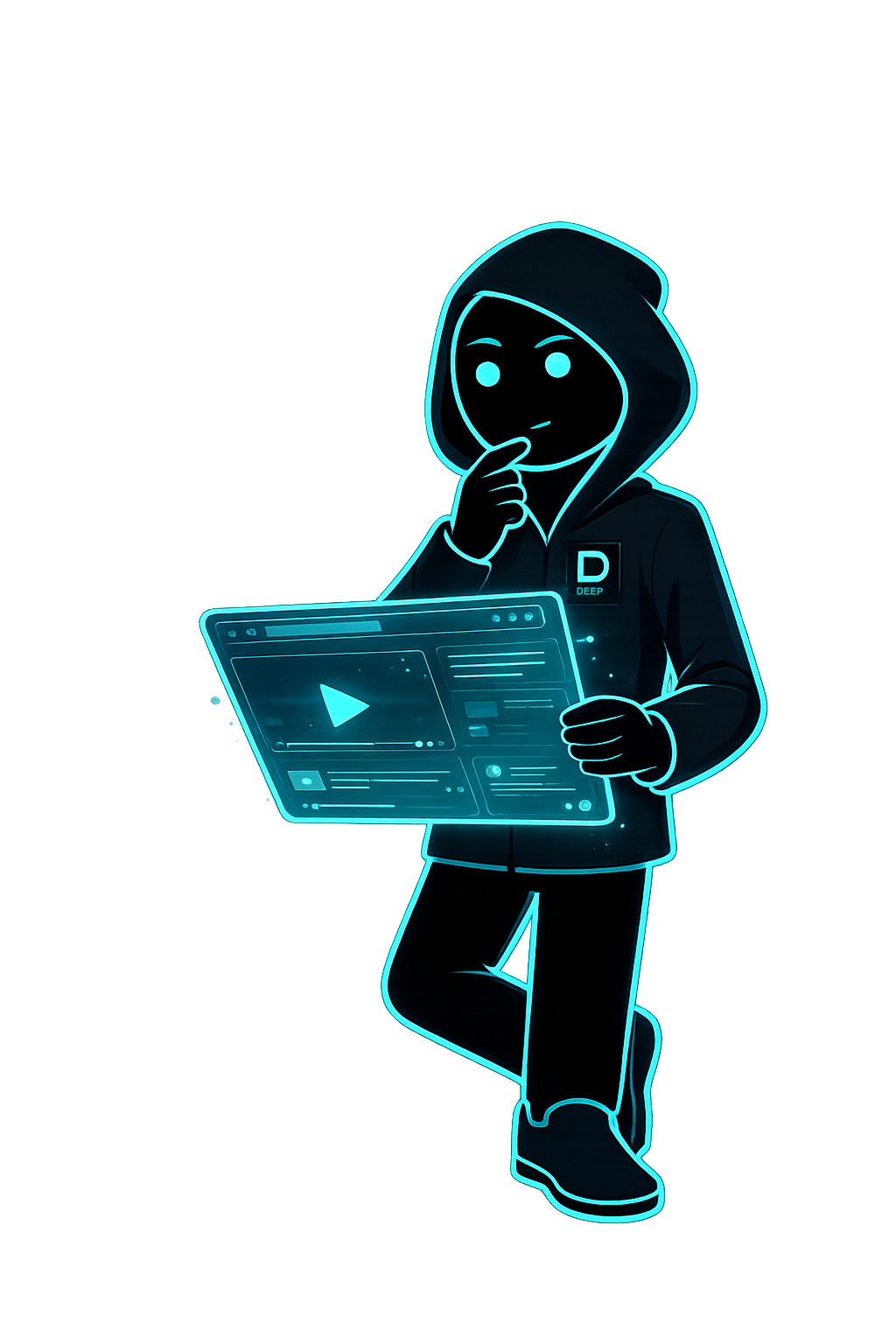 Deep analyzing a holographic tablet