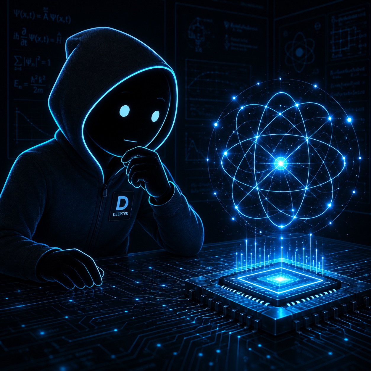 Deep studying a quantum computing visualization